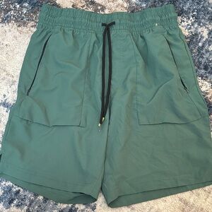 Avalanche Forest Green Athletic Shorts